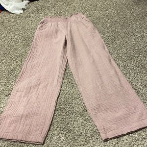 Girls Cat and jack wide legged pants